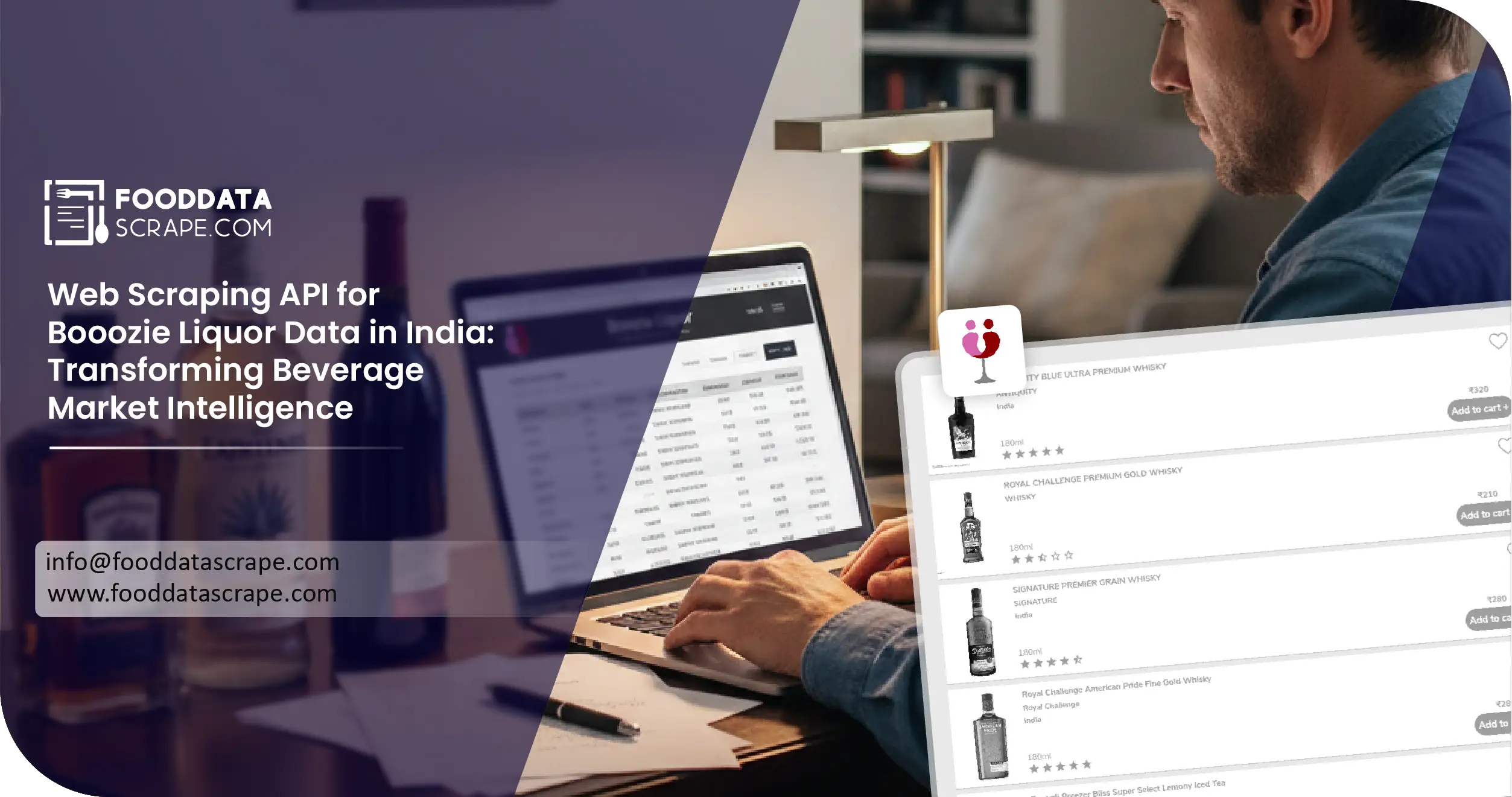 Booozie Liquor India Data Scraping